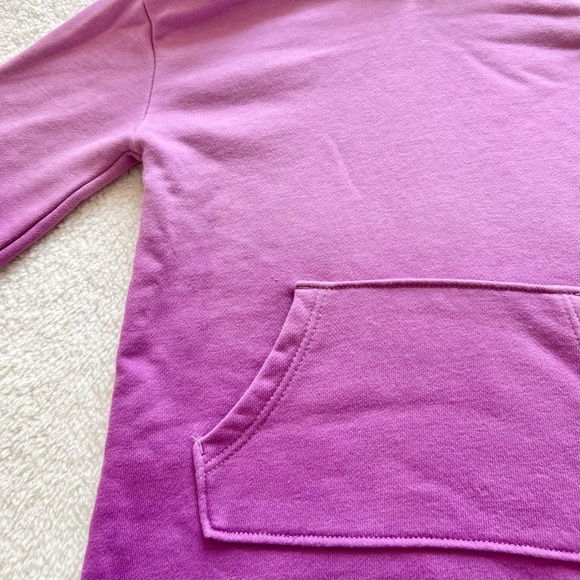 2 for $10/Gap Ombré Hoodie Dress with 3/4 Sleeves - Picture 3 of 8
